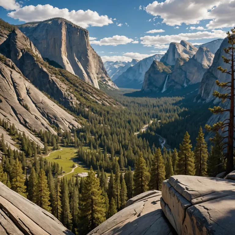 Погружение в мир самых красивых долин: Йосемити и Долина смерти