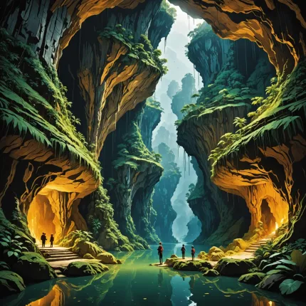 Самые красивые пещеры мира: Погружение в таинства Сон Дун и Вайтомо